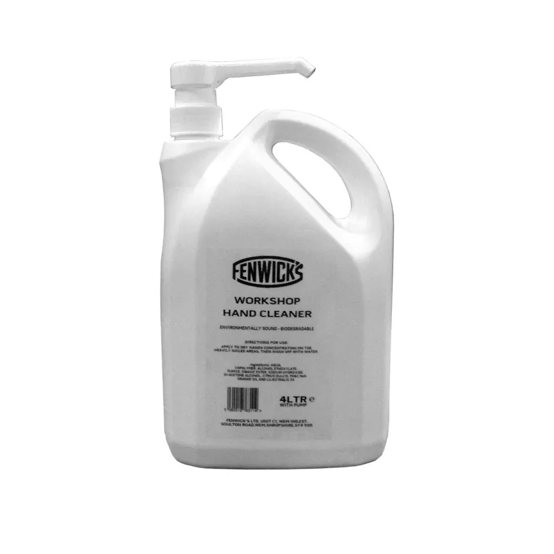 Fenwicks Workshop Hand Cleaner 4 Litre size